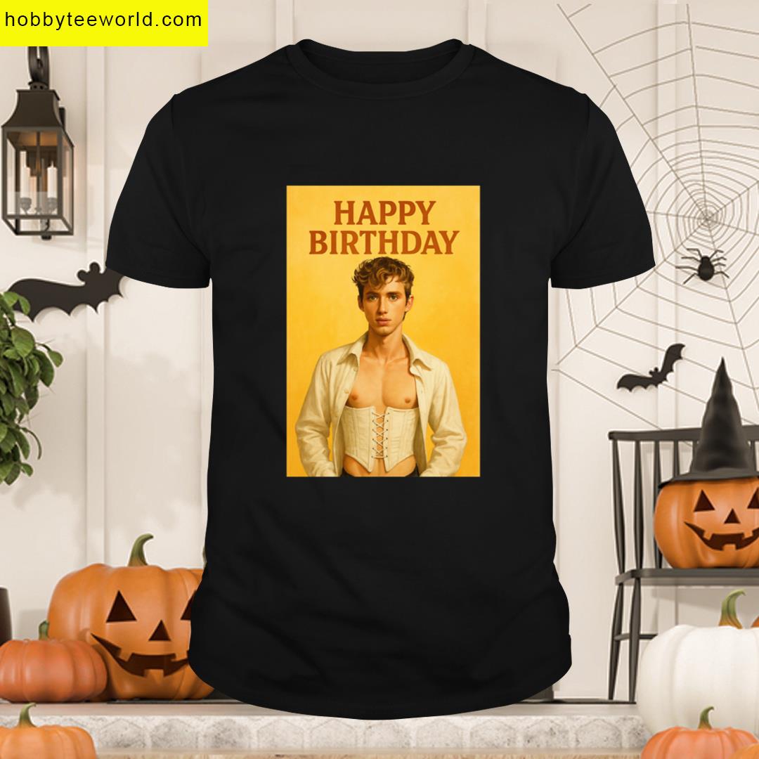 Troye Sivan Birthday Edition Blooming In Corset Dreams T-shirt