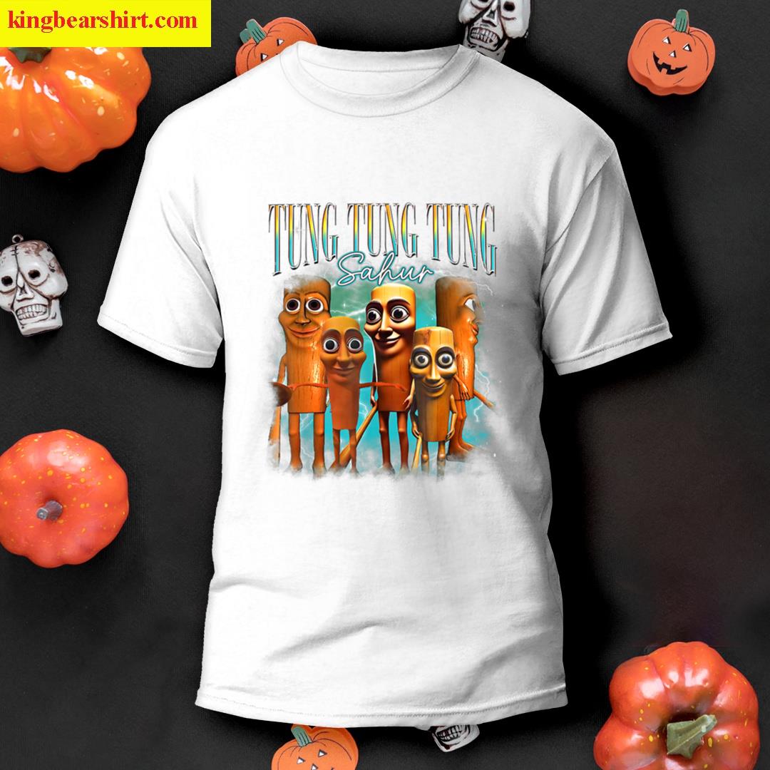 Tung Tung Tung Sahur Italian Brainrot Meme Humor Funny T-shirt