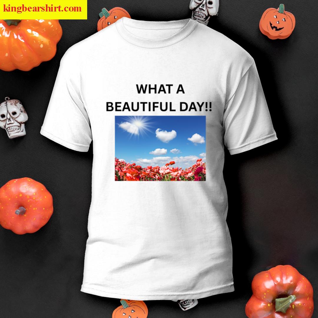 What A Beautiful Day Sunshine Vibes Active T-shirt