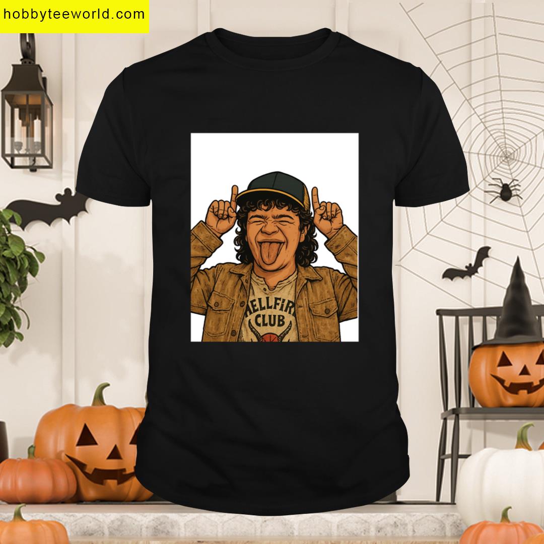 Dustin Hellfire Club Vibes Graphic T-shirt