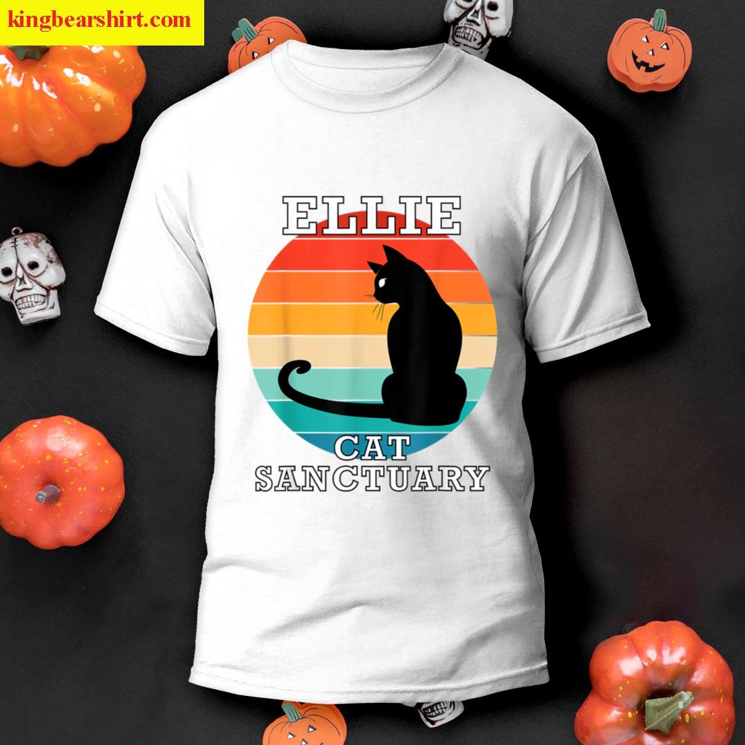 Ellie Cat Sanctuary Group Family Reunion Name T-shirt
