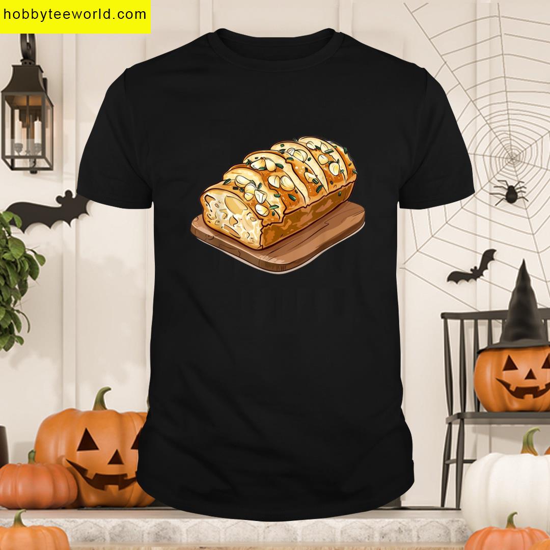 Garlic Bread Cartoon T-shirt