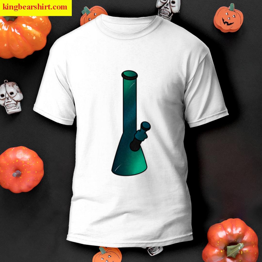 Green Galaxy Lava Bong T-shirt
