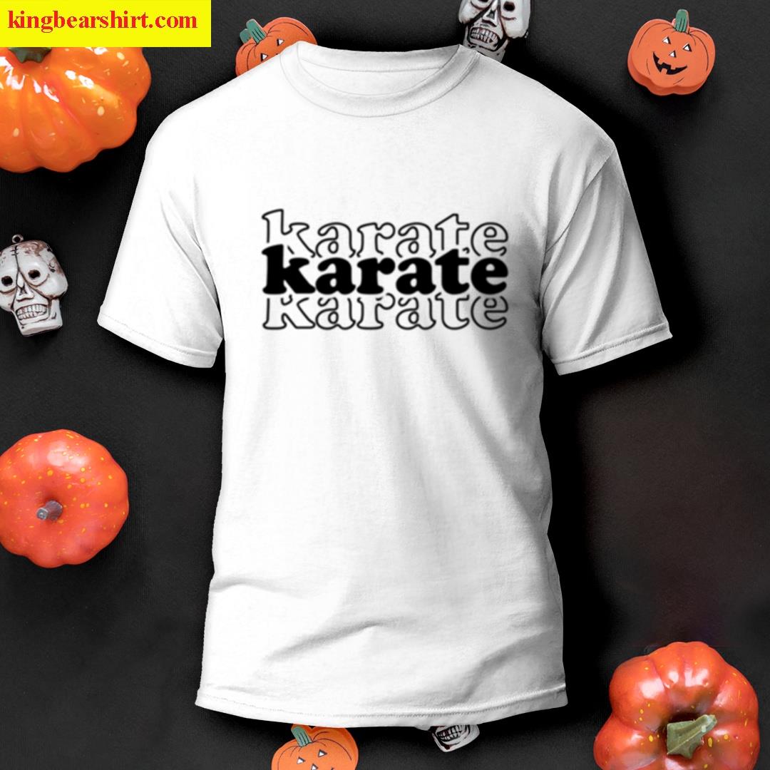 Karate Vintage – Funny Karate Lover T-shirt