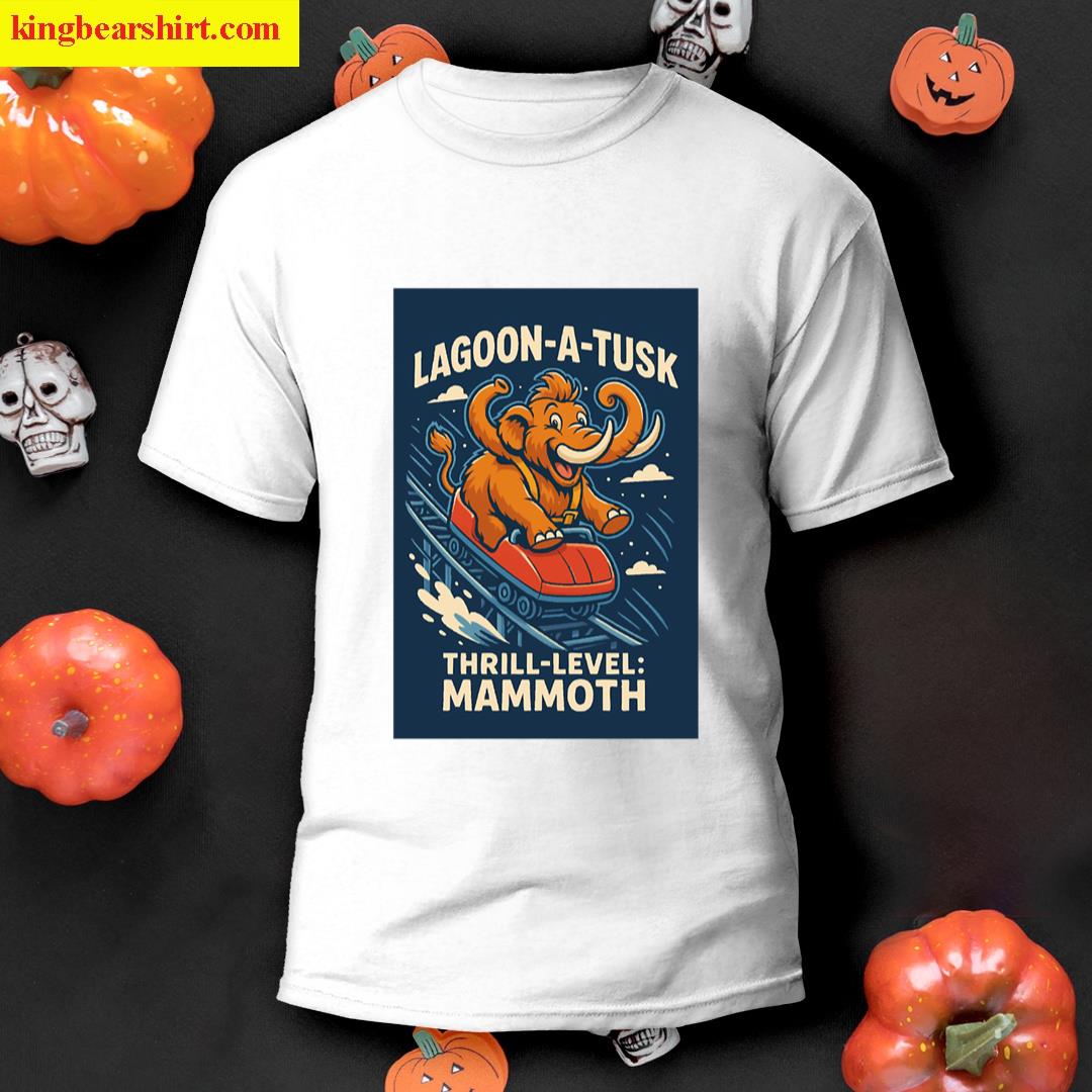 Lagoon-a-tusk Utah Hockey Club Utah Mammoth Hockey Hockey Sports Merch T-shirt