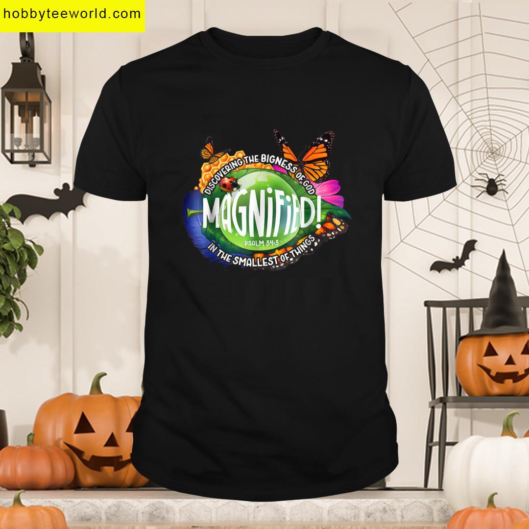 Magnified Vbs 2025 Discovering The Bigness Of God Christian T-shirt