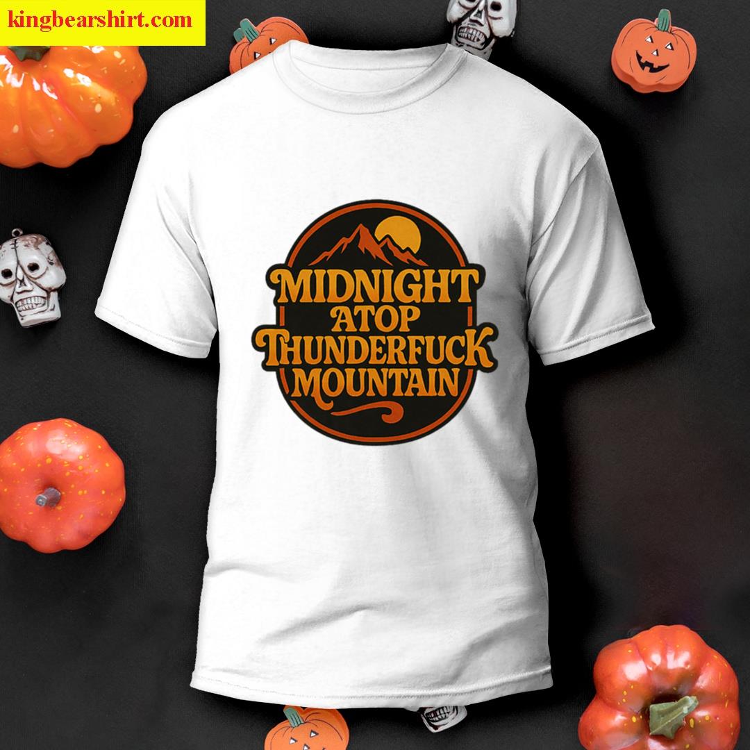 Midnight Atop Thunderfuck Mountain Premium T-shirt