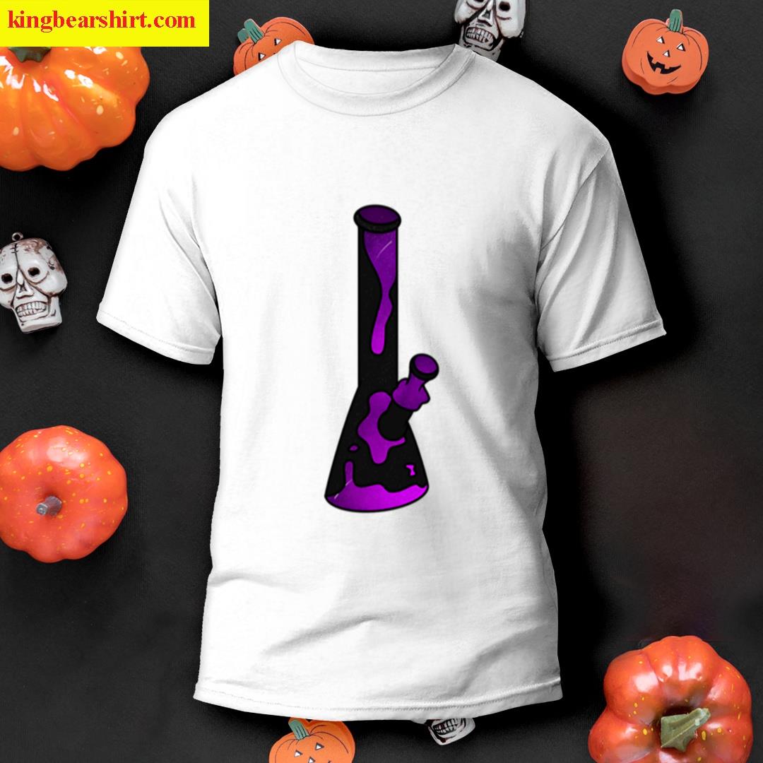 Purple Galaxy Lava Bong T-shirt