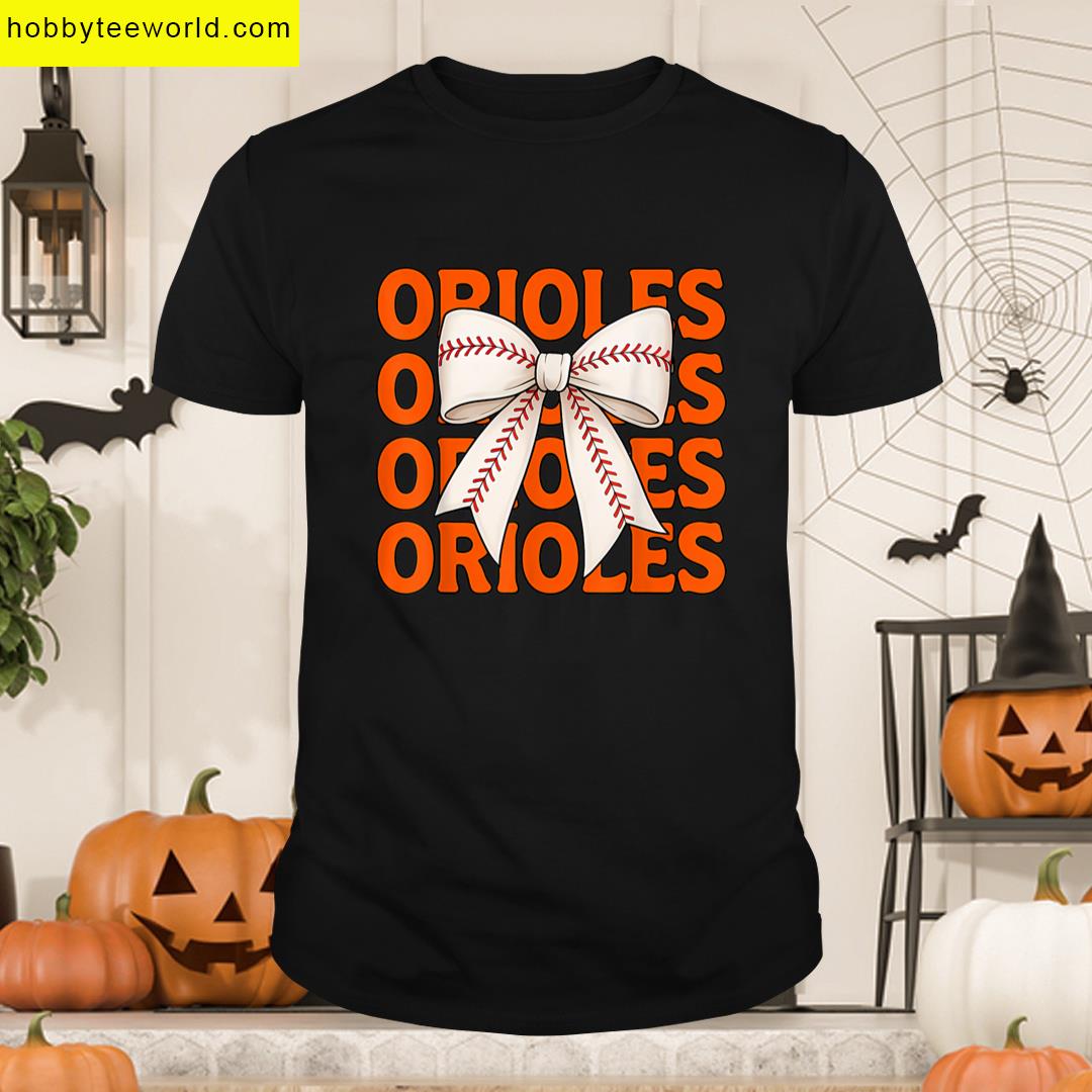 Retro Cheer-oriole Vintage Gifts For Women Men Kids T-shirt
