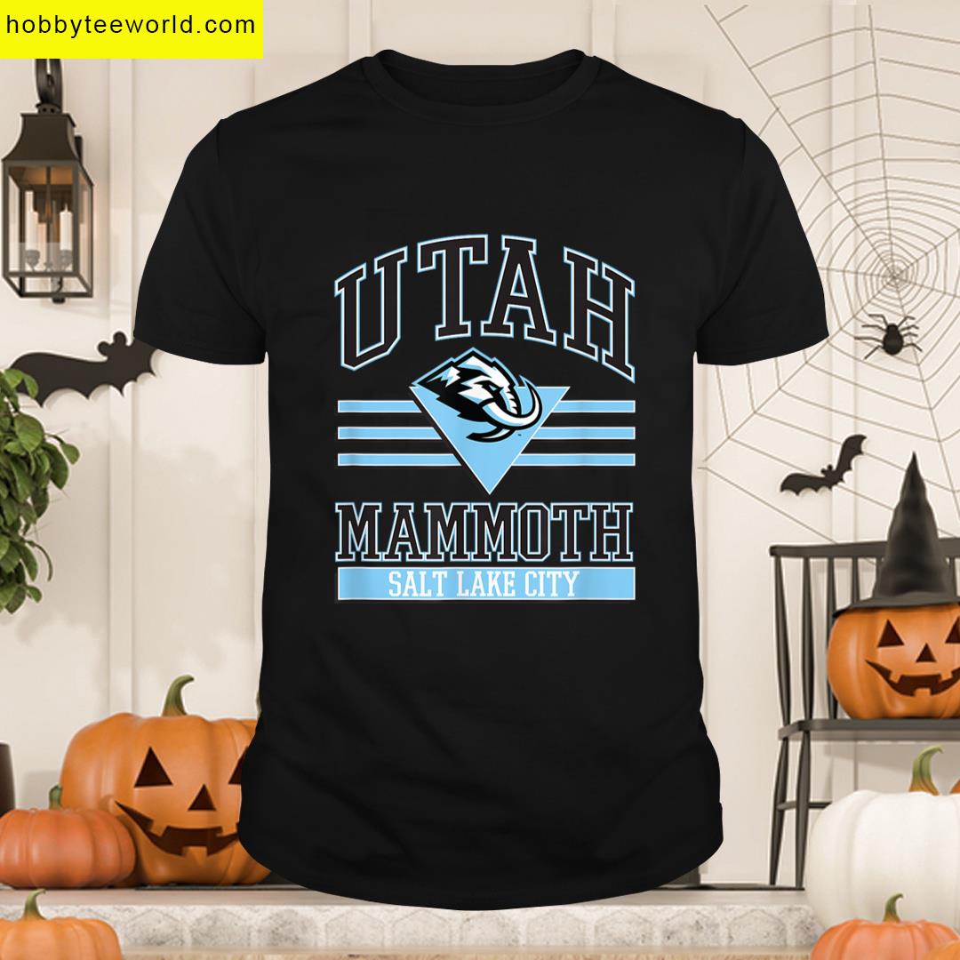 Salt Lake City Gray Nhl Officially Licensed T-shirt