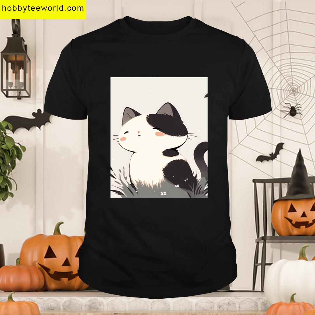 Selle Our Kitten Waiting For A Snack Graphic T-shirt