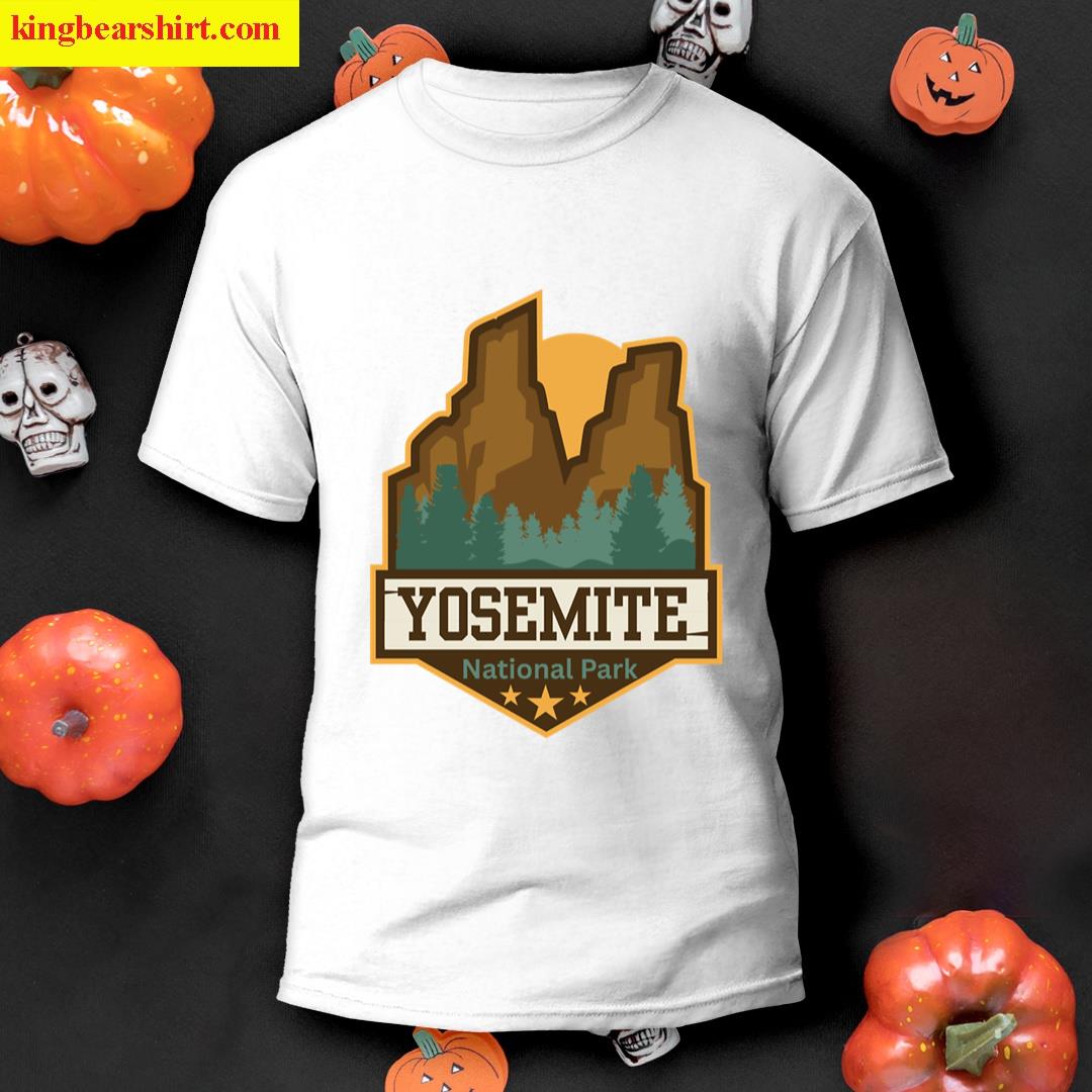 Yosemite Teton National State Park Sticker T-shirt